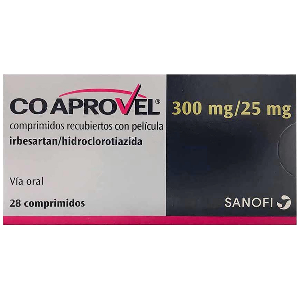 Thuốc Co-Aprovel 300mg/25mg điều trị tăng huyết áp (2 vỉ x 14 viên)