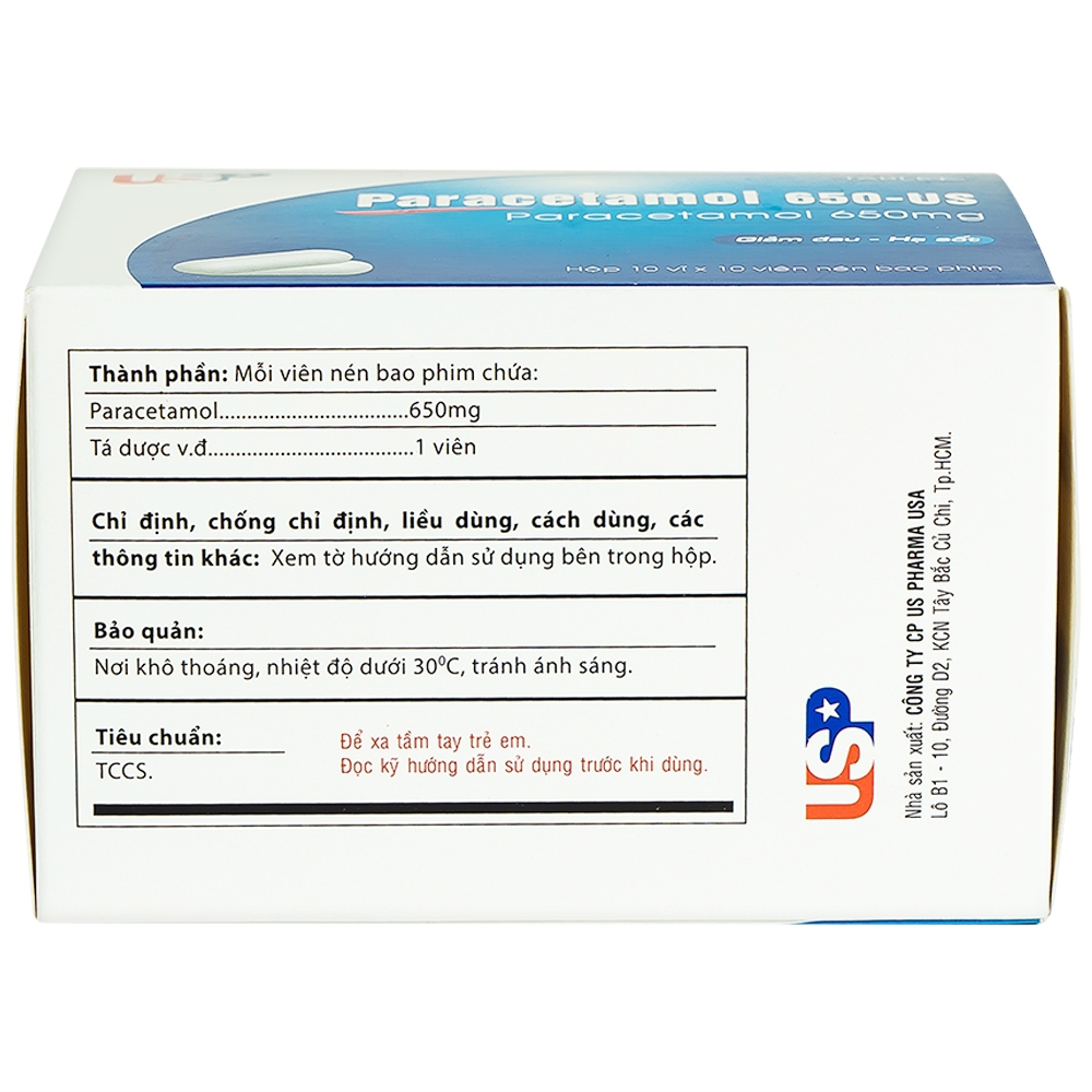 6. Đối tượng sử dụng và không nên sử dụng Paracetamol 650 US