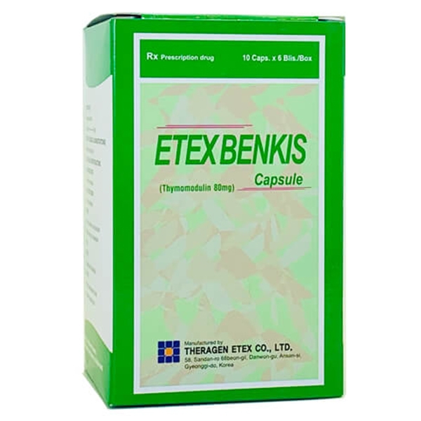 Thuốc Etexbenkis 80mg Etex tăng sức đề kháng, giảm nhẹ triệu chứng ở bệnh nhân HIV/AIDS (6 vỉ x 10 viên)