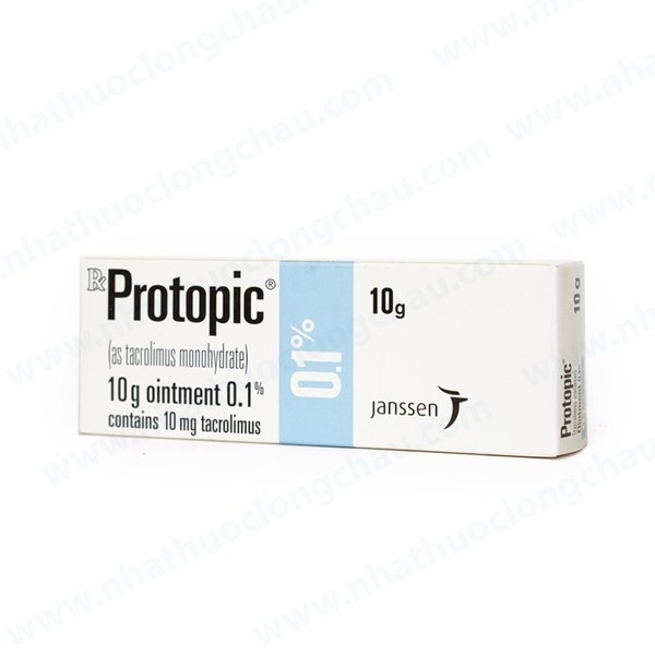 Thuốc mỡ Protopic 0.1% Janssen điều trị chàm thể tạng (10g)