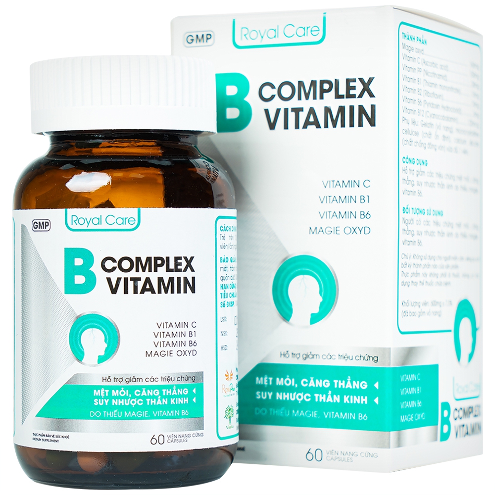 Những lợi ích vượt trội từ vitamin b complex 