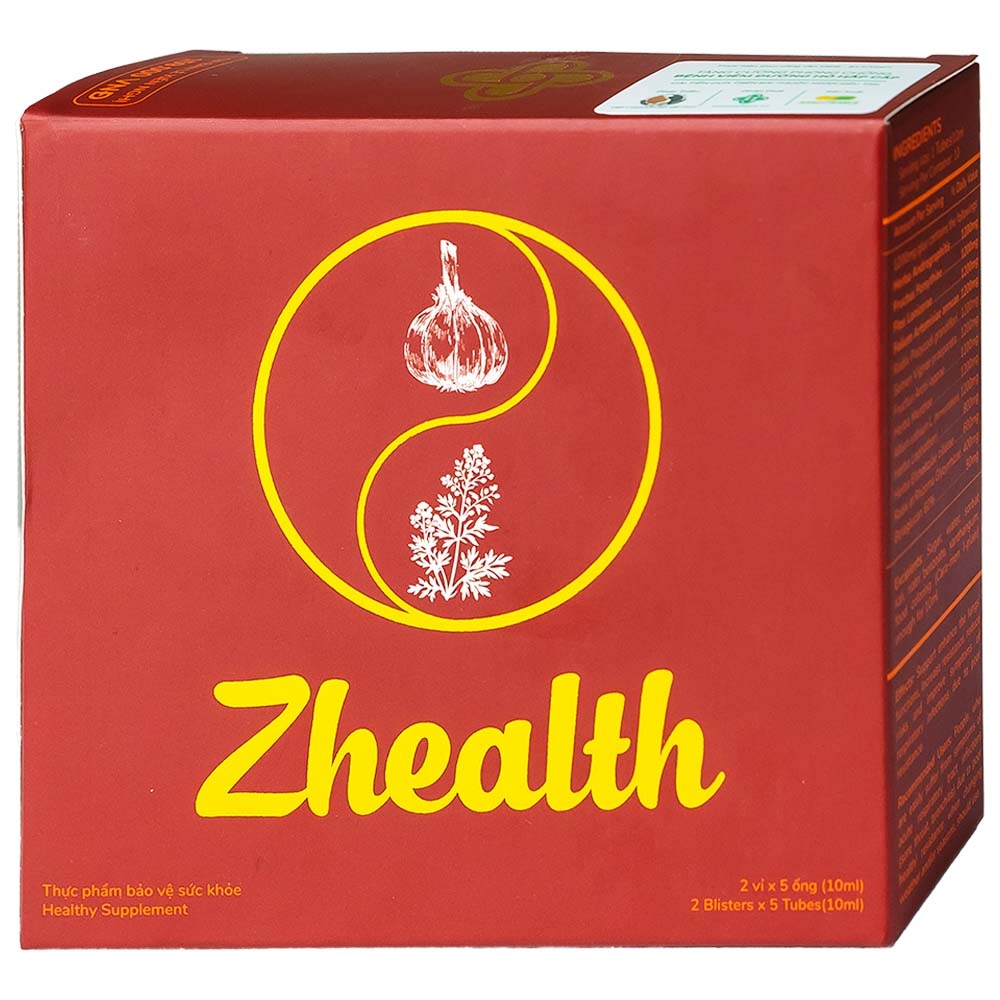 Cao hỗn hợp Zhealth NanoFrance hỗ trợ bổ phế, tăng cường sức đề kháng (2 vỉ x 5 ống x 10ml)