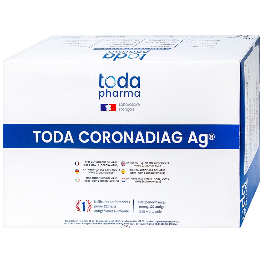Test antigénique COVID-19 - Laboratoire Toda Pharma