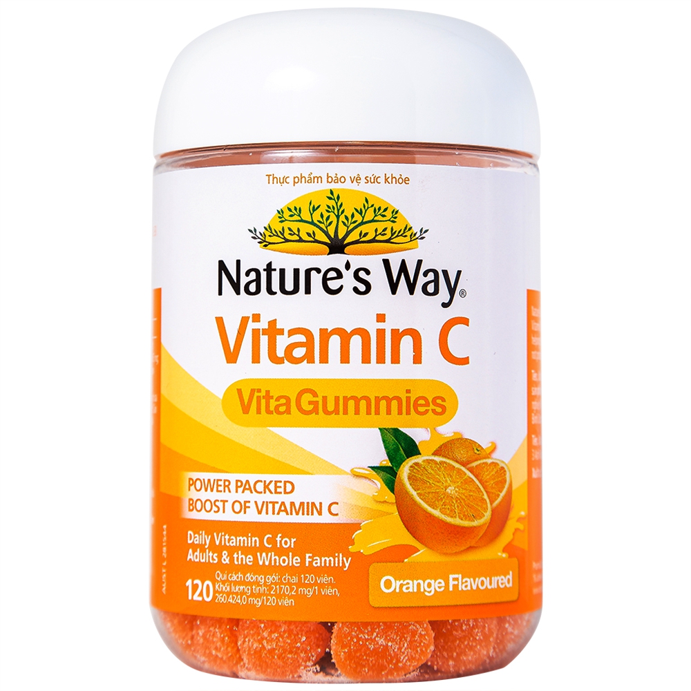 Vitamin C Nature\'s Way có dạng viên nhai hay dạng viên uống?
