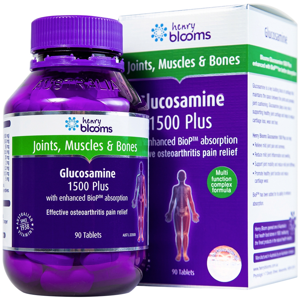 Glucosamine 1500 có tác dụng giảm đau và viêm trong các bệnh về xương khớp không?
