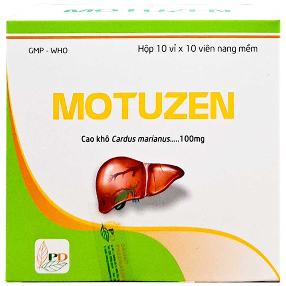 Thuốc Motuzen Phương Đông điều trị hỗ trợ tổn thương gan (10 vỉ x 10 viên)