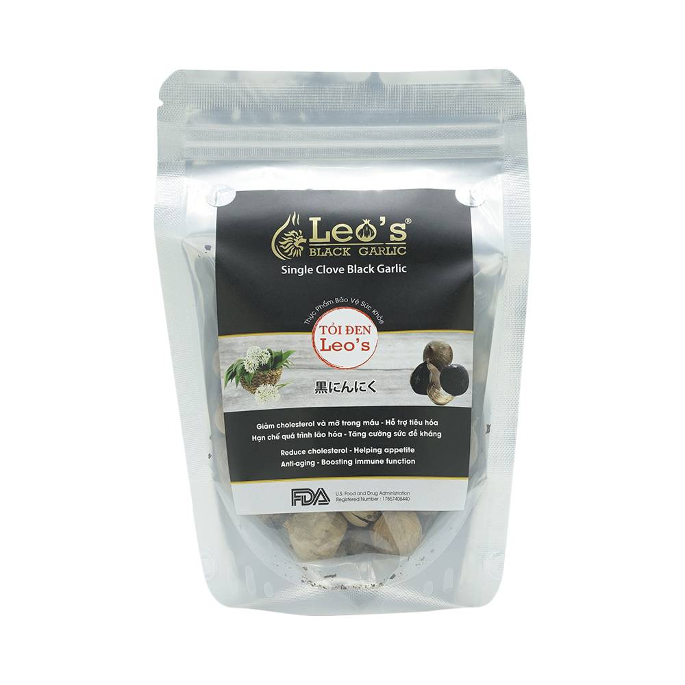 Tỏi đen Leo's giúp ngăn ngừa bệnh tật và tăng sức đề kháng cho cơ thể (125g)