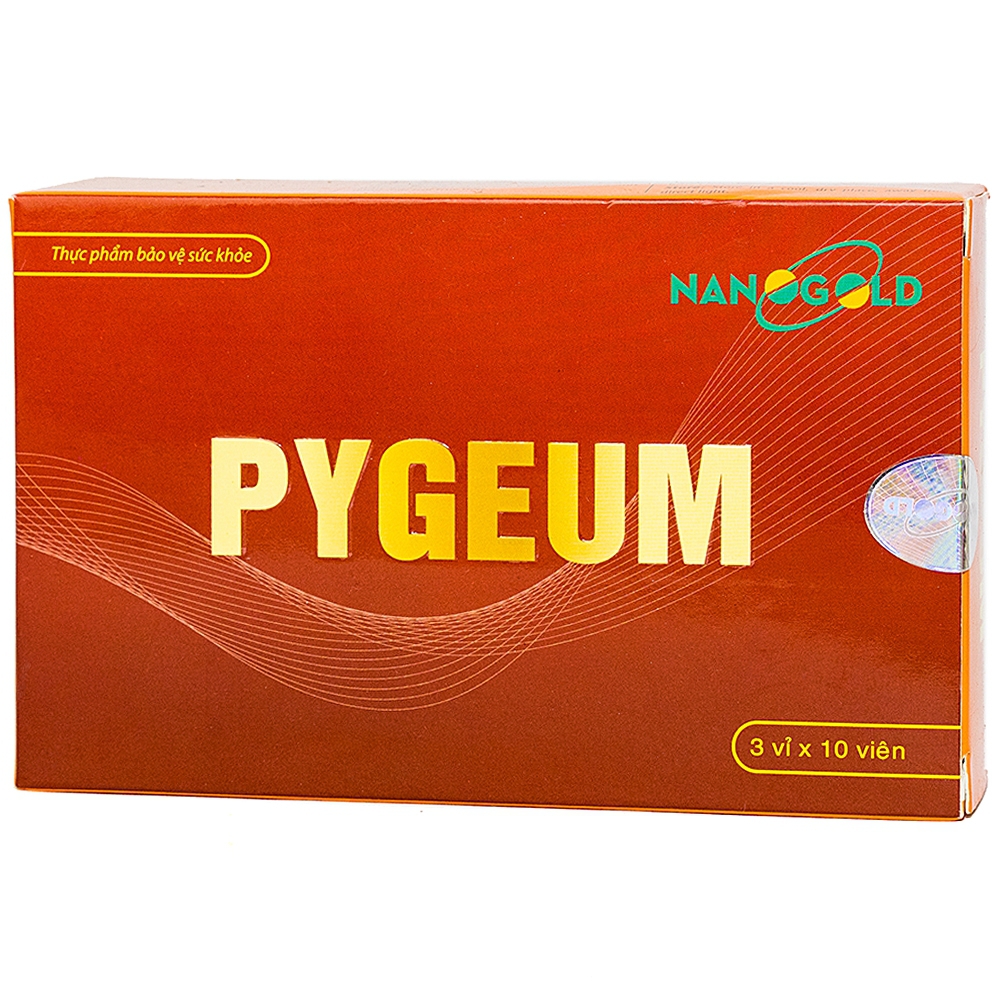 Viên nén Pygeum Nanogold hỗ trợ điều trị tiền liệt tuyến (30 viên)