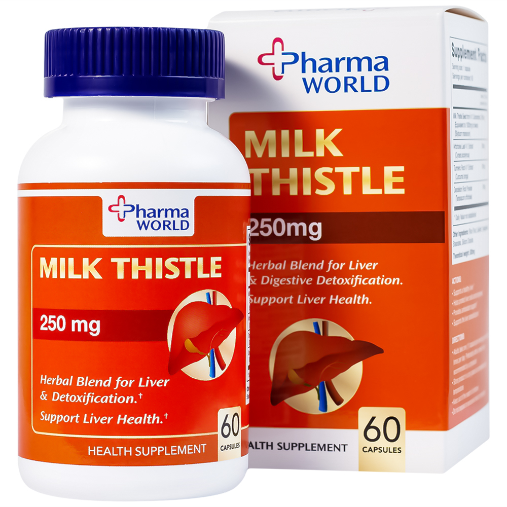 Thông tin chi tiết về thuốc Milk Thistle 250mg