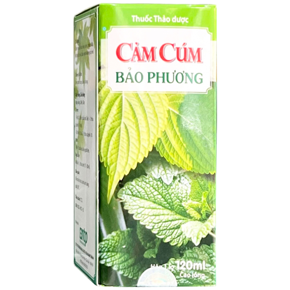 Thuốc cảm cúm Bảo Phương điều trị cảm mạo, nhức đầu, hắt hơi, sổ mũi (120ml)