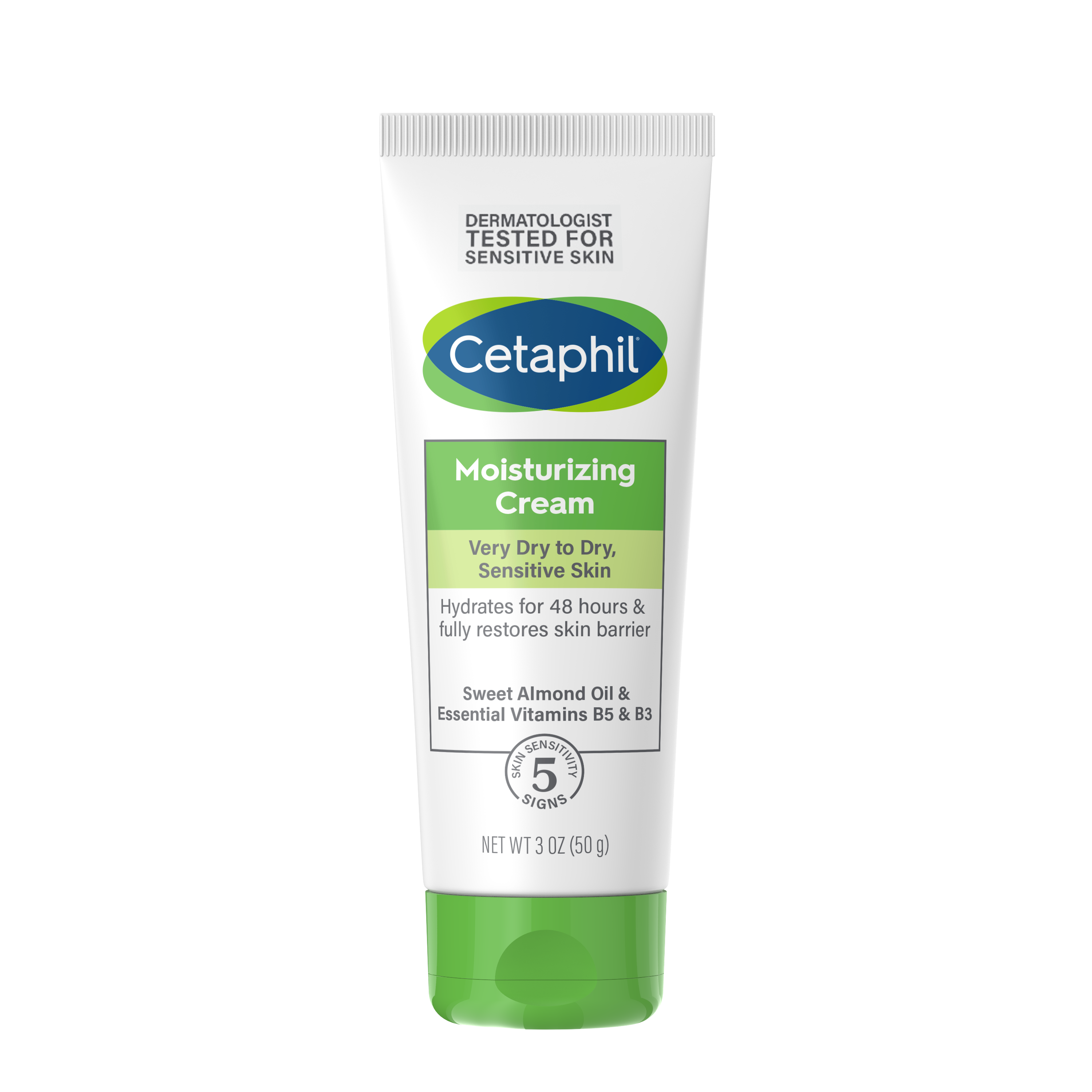 Kem dưỡng ẩm Cetaphil Moisturizing Cream hỗ trợ làm mềm và ẩm da (50g)