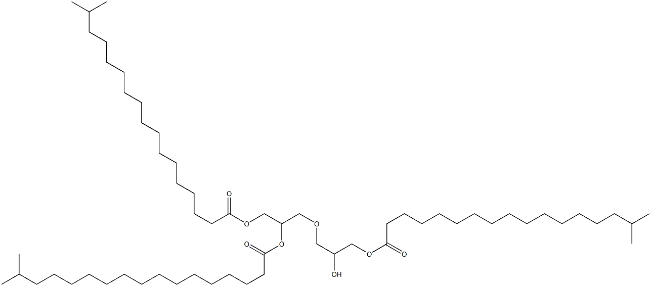 Công thức hóa học của Polyglyceryl - 2 Triisostearate