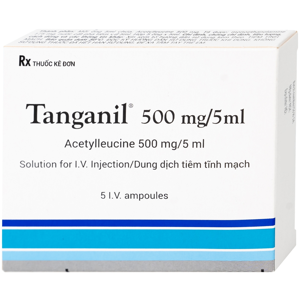 Tanganil 500mg Tiêm Tĩnh Mạch: Công Dụng, Liều Dùng, và Lưu Ý