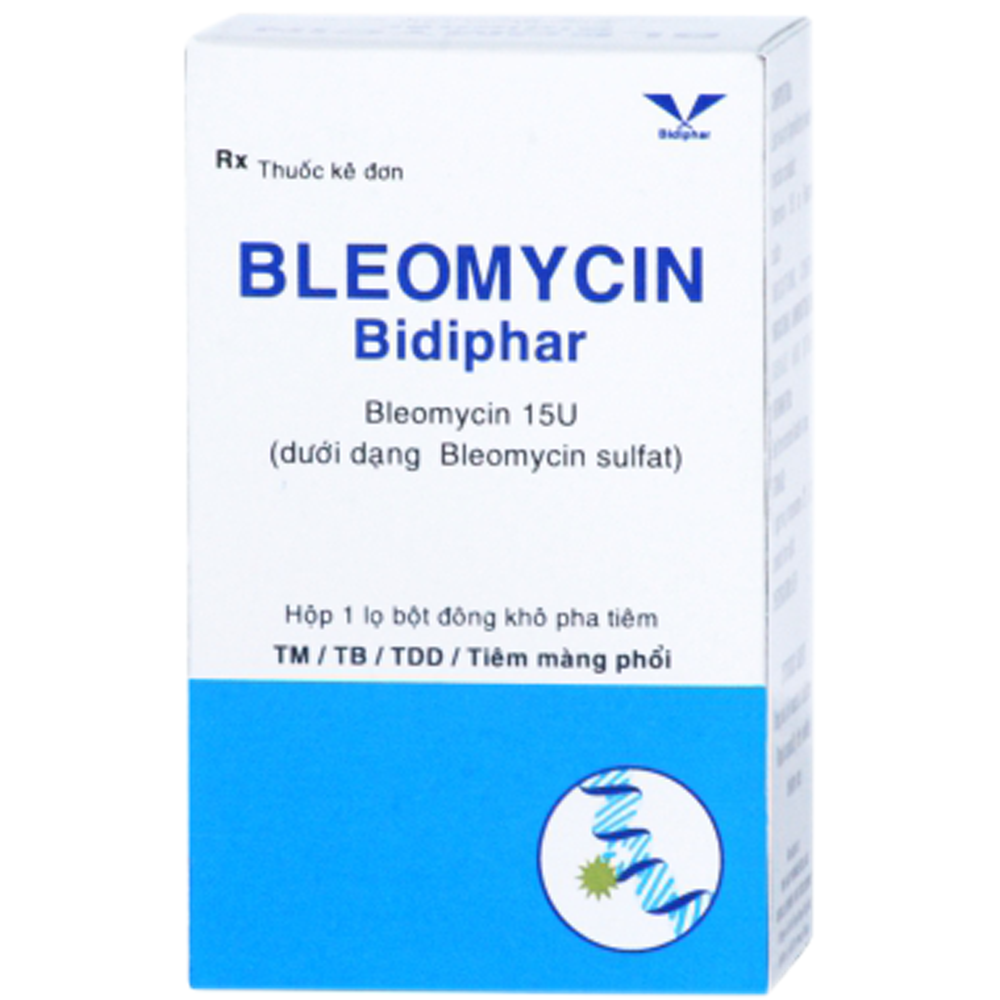 Thuốc Bleomycin Bidiphar điều trị ung thư biểu mô tế bào vảy, u hắc tố