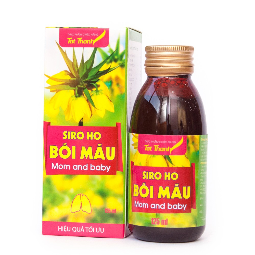 Siro Ho Bối Mẫu Tất Thành giúp bổ phổi ích phế, giảm ho (125ml)