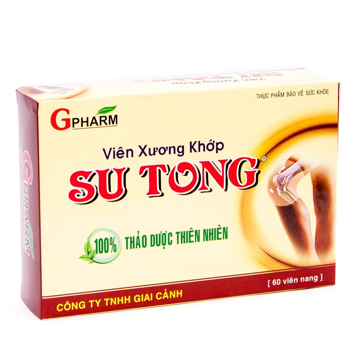 Viên Xương Khớp Sutong Gpharm giúp tăng cường sức khỏe, mạnh gân xương (60 viên)