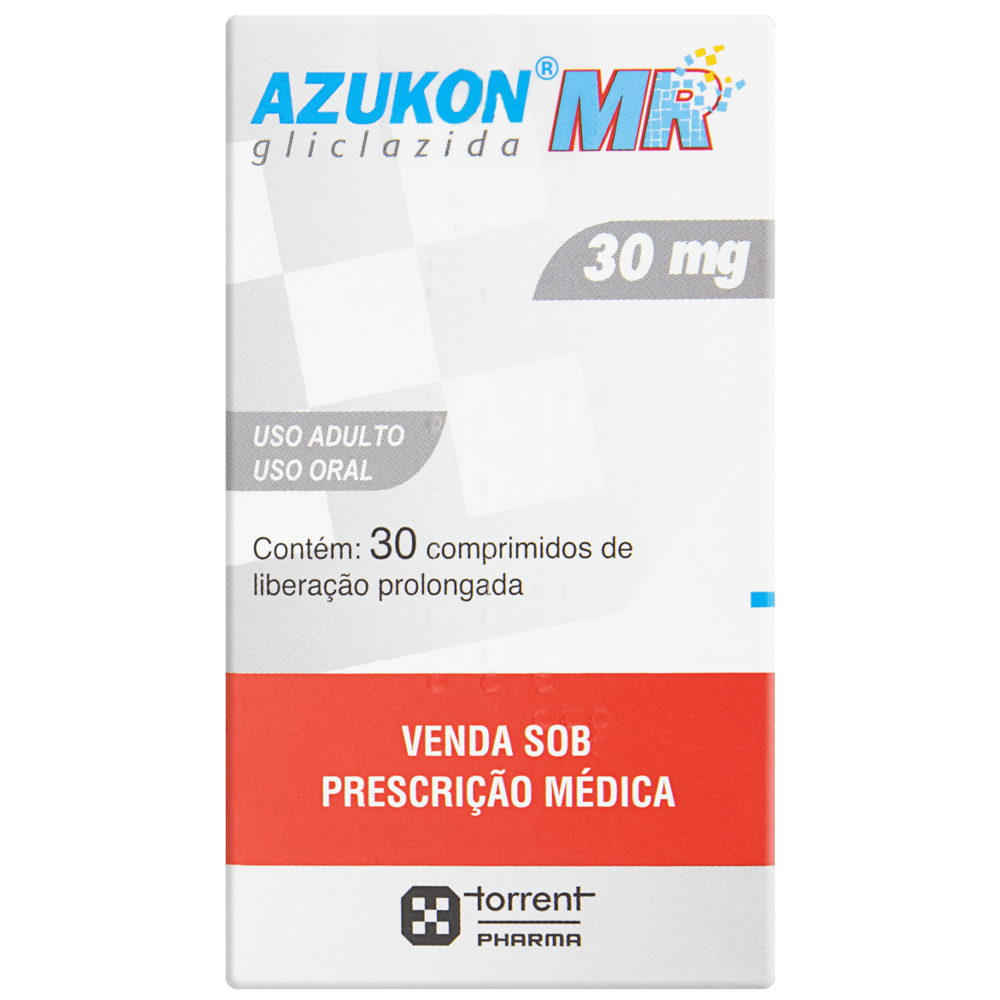 Thuốc Azukon Mr 30mg Torrent điều trị đái tháo đường (10 vỉ x 10 viên)