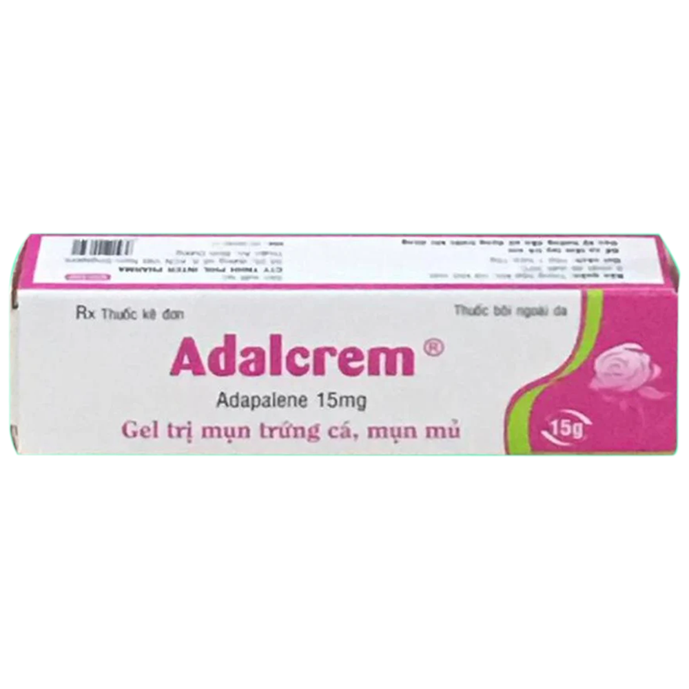 Gel Adalcrem 15mg Phil điều trị mụn trứng cá, mụn mủ (15g)