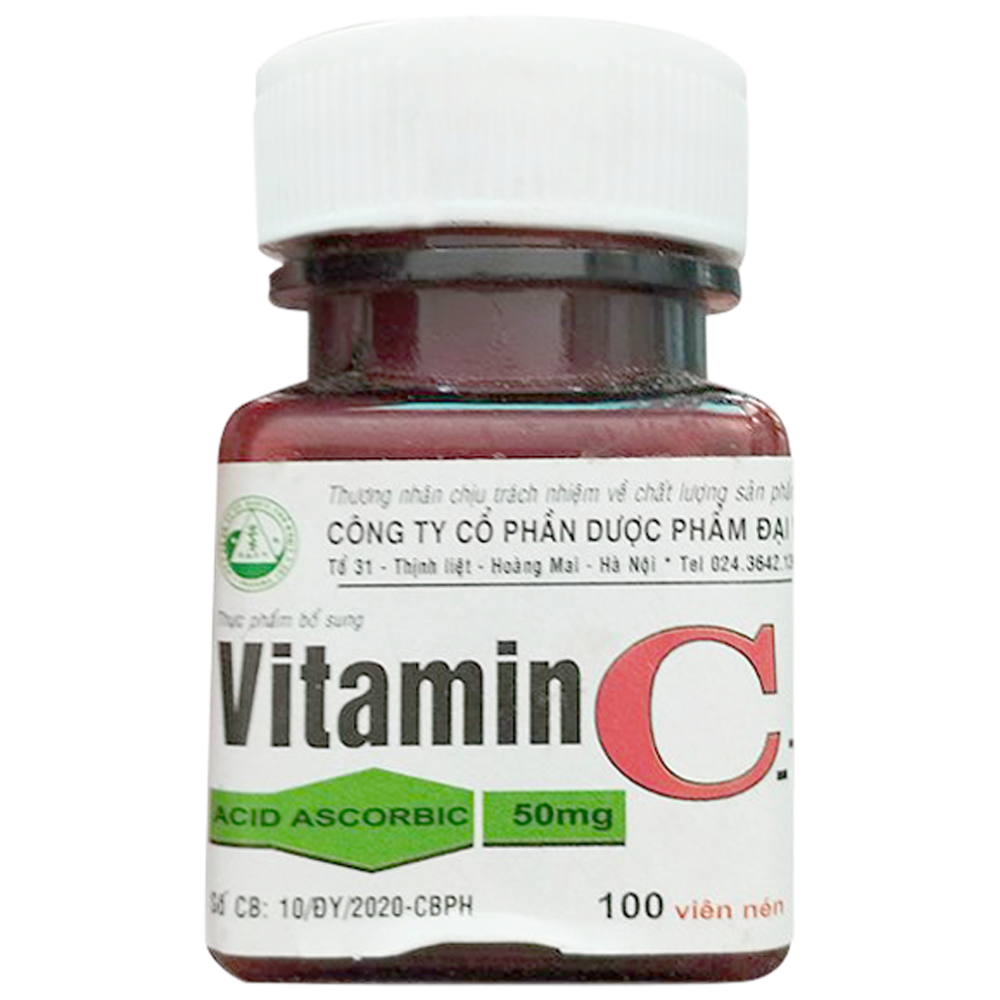 Thuốc Vitamin C 50mg: Công dụng, Liều dùng và Lưu ý Khi Sử Dụng