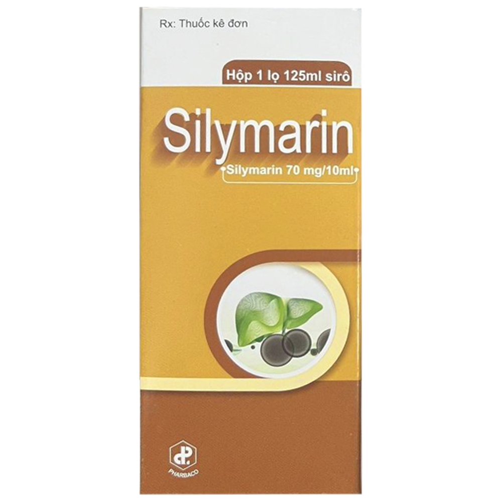 Siro Silymarin Pharbaco điều trị viêm gan, suy gan (125ml)