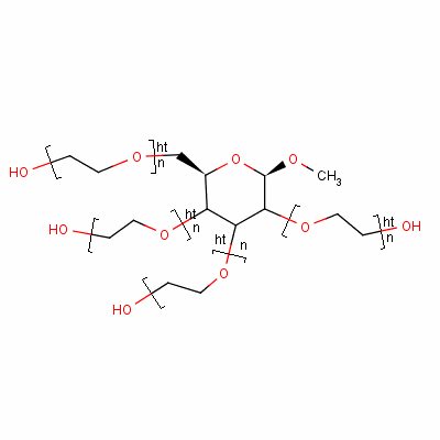Methyl Gluceth - 20 có công thức phân tử là C15H30O10,