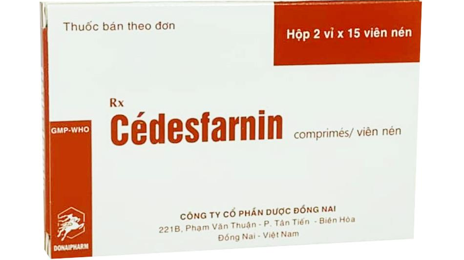 Cedesfarnin là gì? Sử dụng Cedesfarnin như thế nào để an toàn và hiệu quả?