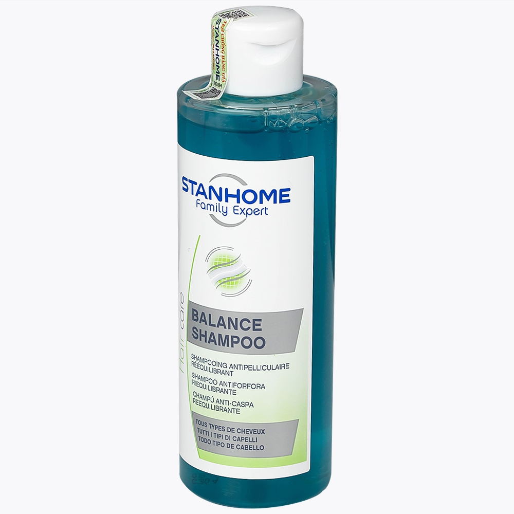 Dầu gội Balance Shampoo 200ml Stanhome làm sạch, ngăn ngừa gàu và giảm ngứa da đầu