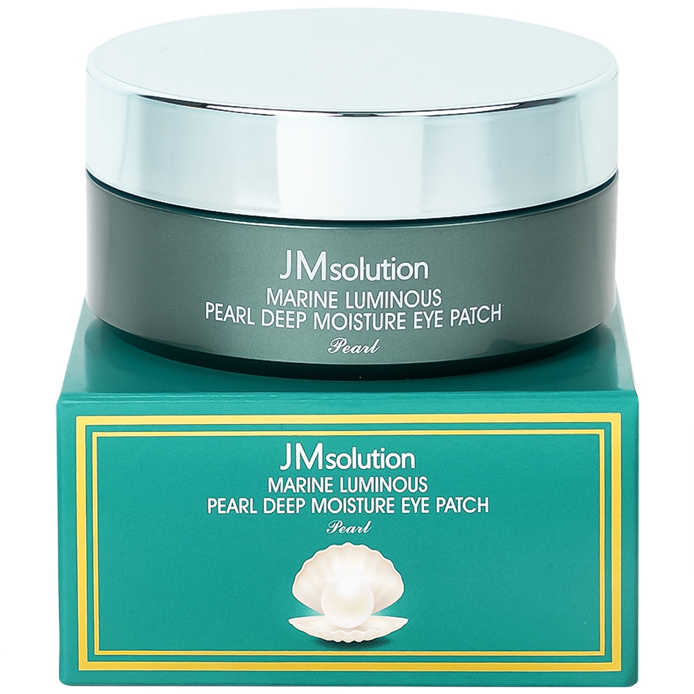 Mặt nạ mắt JMsolution Marine Luminous Pearl Deep Moisture Eye Patch Pearl bổ sung độ ẩm và cải thiện sắc tố da (90g)