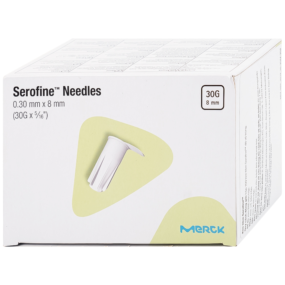 Kim Tiêm Serofine Needles 30g Merck điều Trị Bệnh Tiểu đường