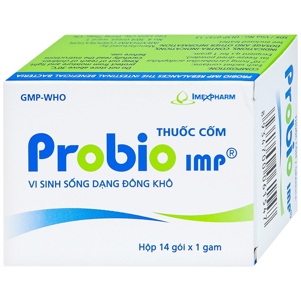 Thuốc cốm Probio IMP bổ sung vi khuẩn có ích ở ruột (14 gói x 1g)