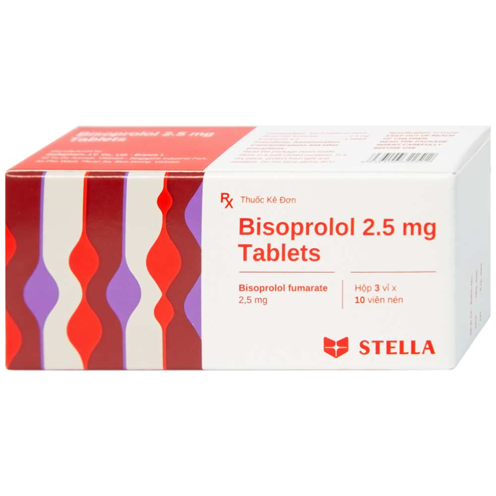 Thuốc huyết áp Bisoprolol: Công dụng, liều dùng và lưu ý