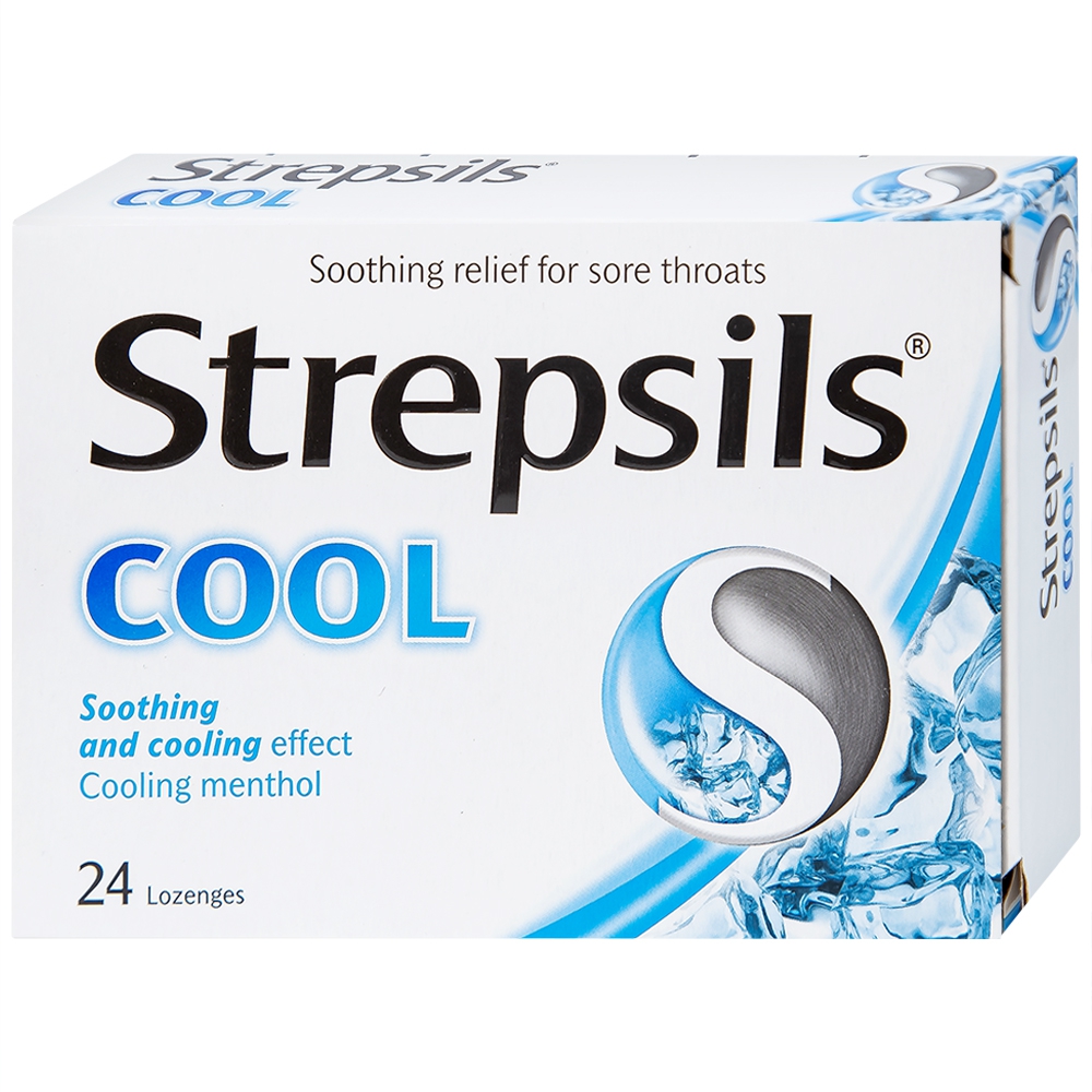 Viên ngậm đau họng Strepsil Cool có công dụng gì?
