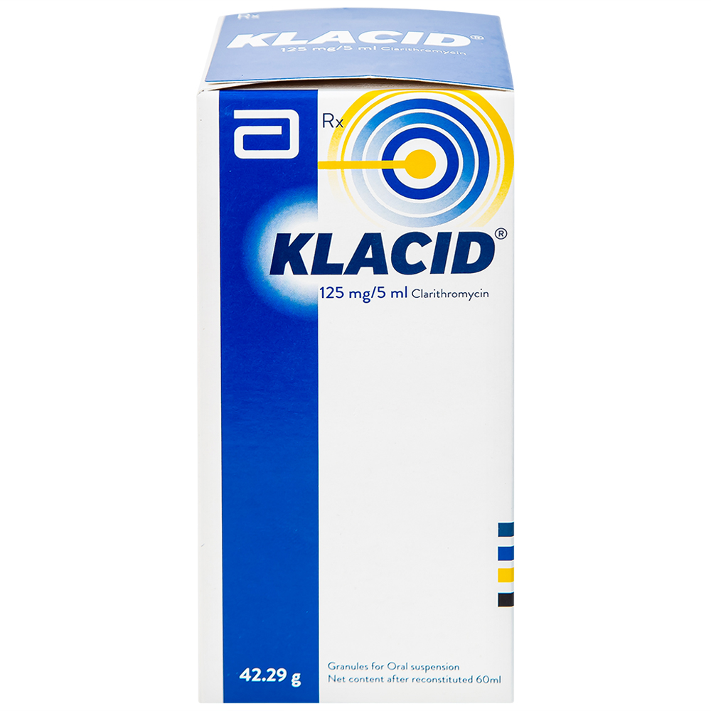 3. Liều dùng và cách sử dụng Klacid 125mg/5ml