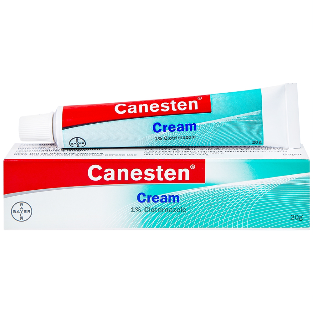 Kem bôi Canesten Cream Bayer điều trị nấm da, nấm men (20g)