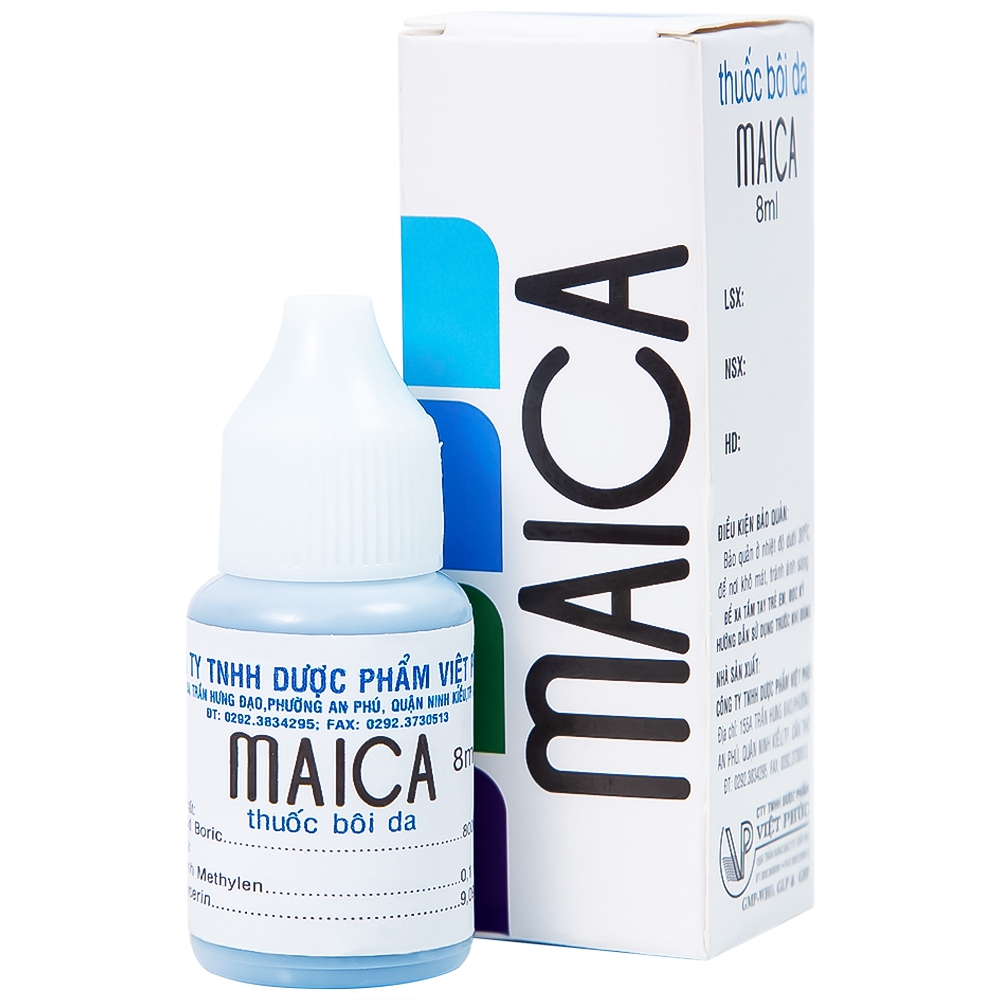 Thuốc bôi da Maica Việt Phúc giảm đau, giảm khó chịu khi da nứt nẻ, nổi ban (8ml)