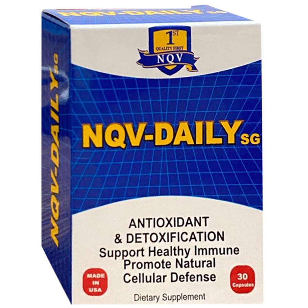 NQV-Daily SG Tusa Pharma giúp chống oxy hoá, chống gốc tự do, hạn chế lão hoá (3 vỉ x 10 viên)