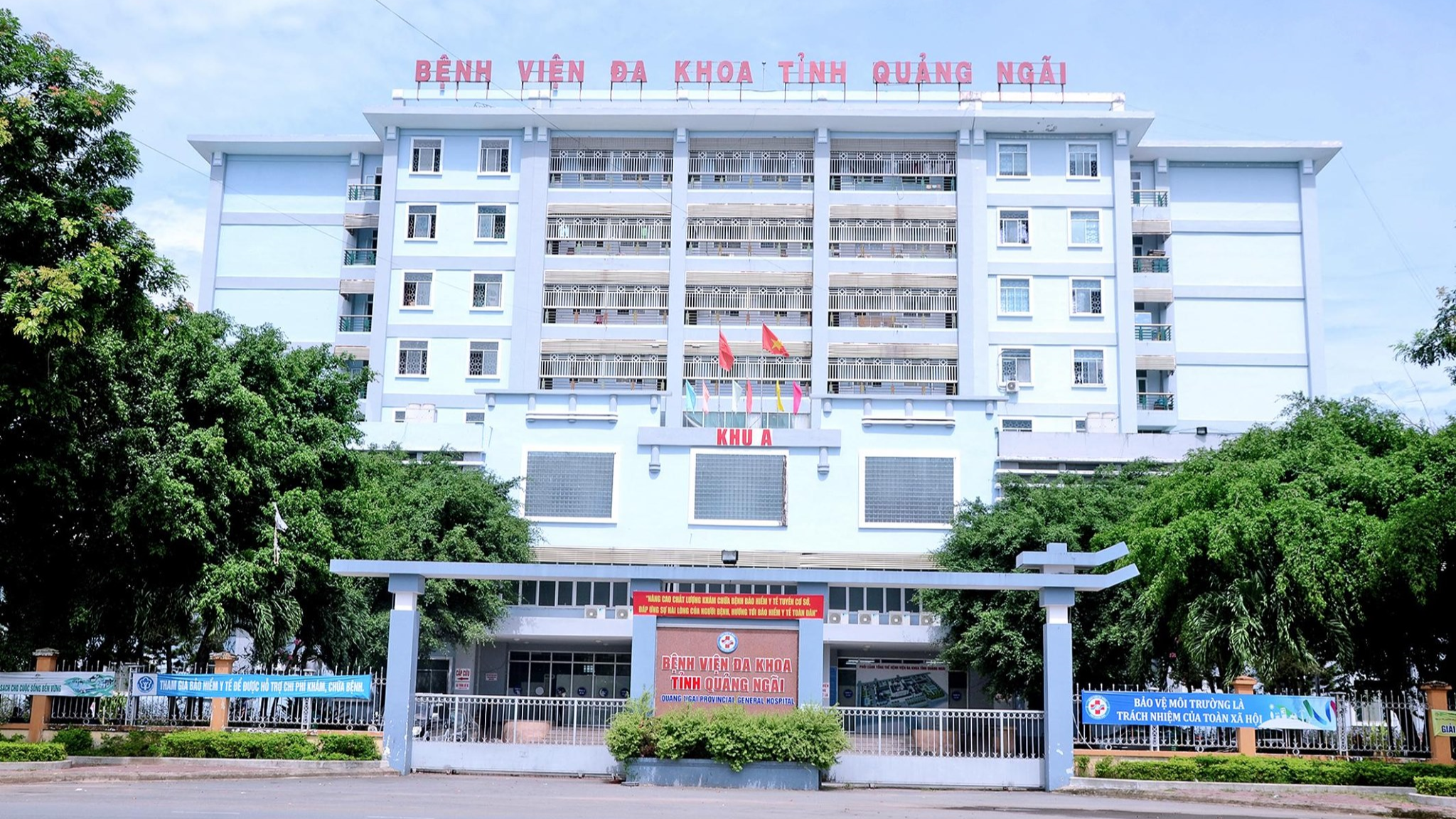 Một số thông tin về Bệnh viện Đa khoa Quảng Ngãi