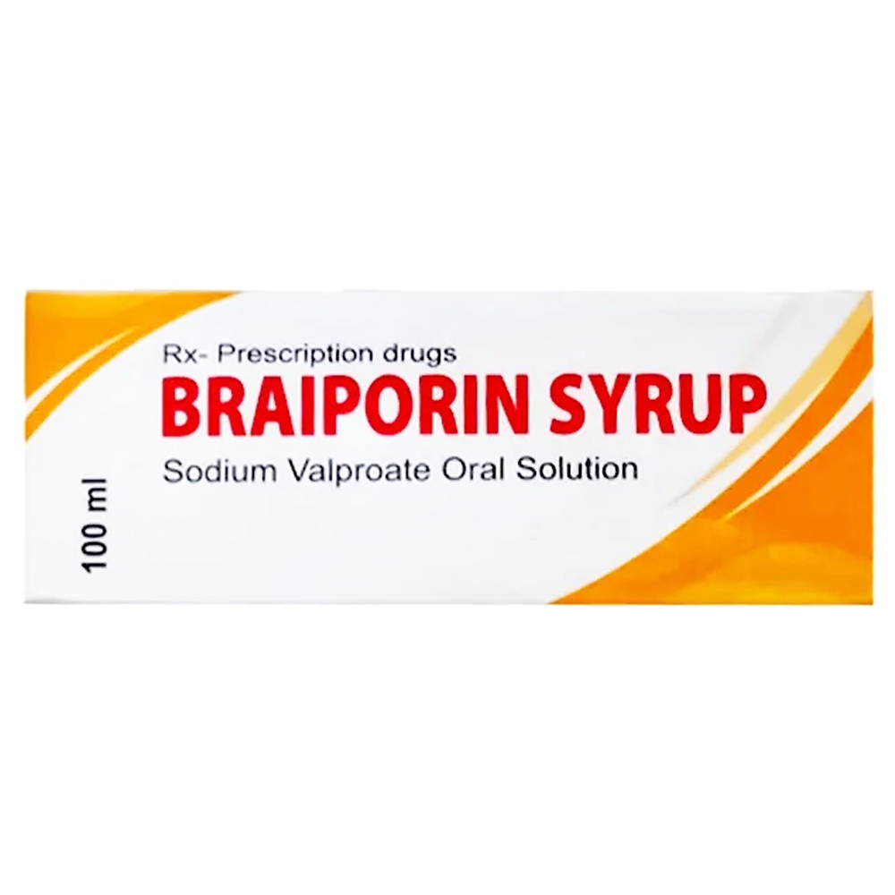 Siro uống Braiporin syrup Allegens điều trị bệnh động kinh (100ml)