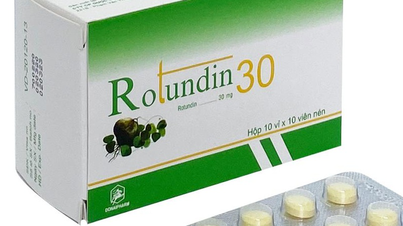 Rotundin được sử dụng để điều trị vấn đề gì?
