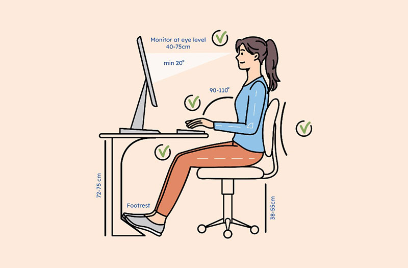 Cách giảm đau lưng do ngồi nhiều: Bí quyết cho dân văn phòng 4