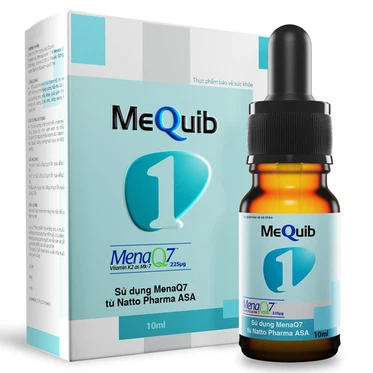 Dung dịch MeQuib 1 giúp bổ sung vitamin K2 và D3 cho cơ thể (10ml) 1
