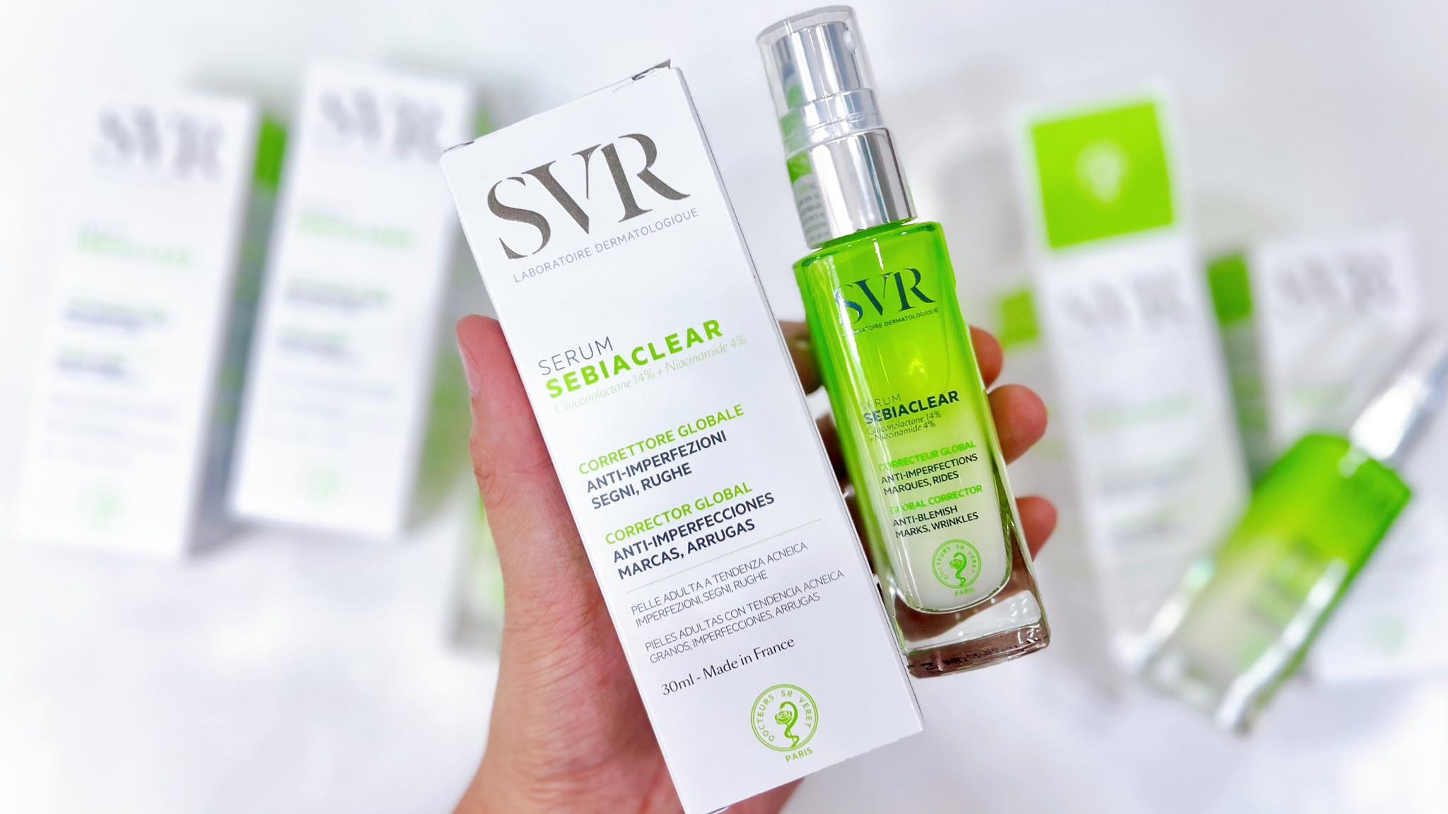 Có phải serum trị mụn SVR Sebiaclear phù hợp cho mọi loại da mụn hay không?
