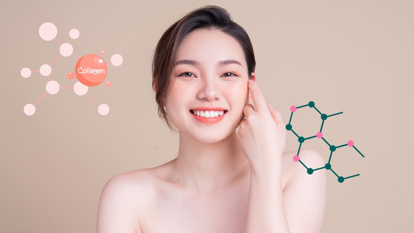 Collagen và elastin có vai trò gì trong da​?