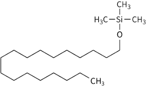 Công thức phân tử của Stearoxytrimethylsilane  là C21H44O2Si