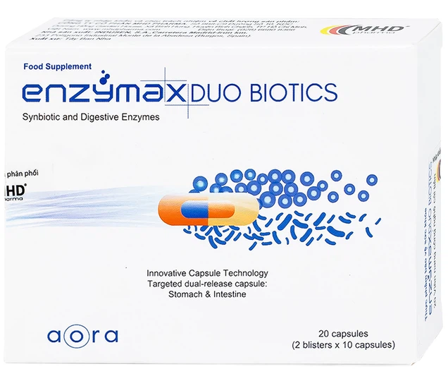 Viên uống Enzymax Duo Biotics