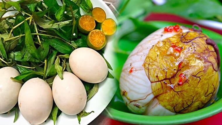 Tìm hiểu bệnh xương khớp có ăn được trứng vịt lộn không tại nhà hàng Việt Nam