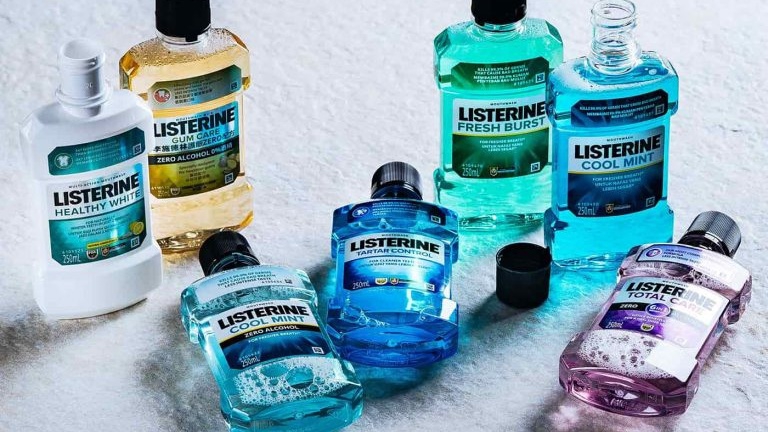 Thành phần chính của nước súc miệng Listerine là gì?
