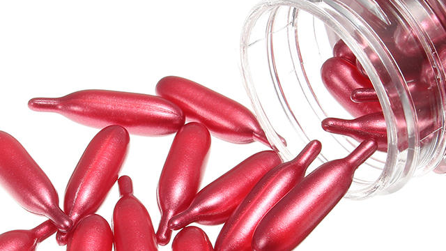 Viên vitamin A màu đỏ có hàm lượng bao nhiêu IU?