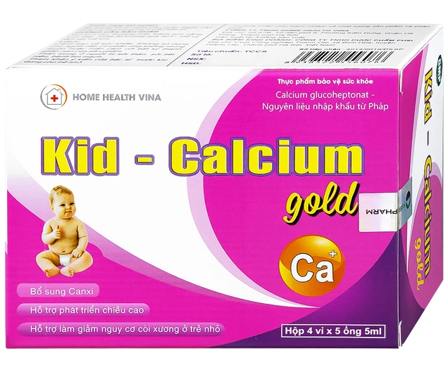 Dung dịch uống Kid-Calcium Gold 5ml