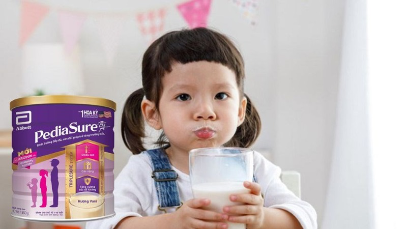 Kinh nghiệm cho trẻ uống sữa Pediasure hiệu quả, an toàn 2